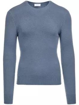 Ferragamo джемпер с логотипом, синий