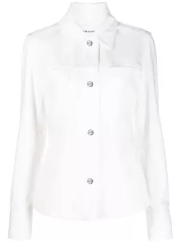 Ferragamo джинсовая куртка, белый