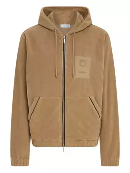 Ferragamo худи с монограммой, нейтральный