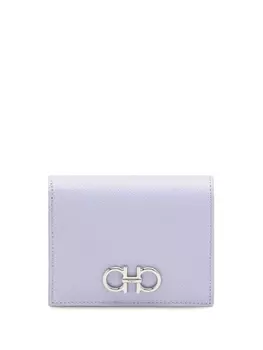 Ferragamo кошелек с декором Gancini, фиолетовый