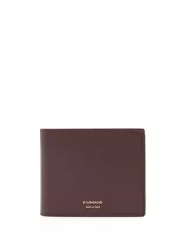 Ferragamo кошелек с логотипом, коричневый