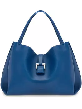 Ferragamo кожаная сумка-тоут, синий