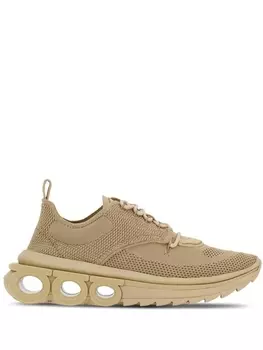 Кроссовки Ferragamo Decor Gancini, коричневый