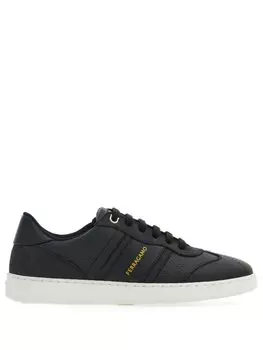 Ferragamo кроссовки с логотипом, черный