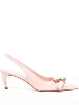 Ferragamo лакированные туфли Brilda 55, розовый