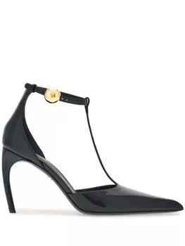Ferragamo лакированные туфли, черный