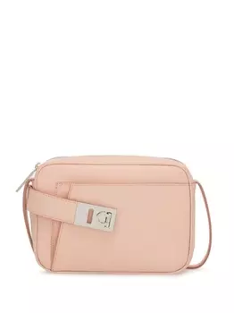 Ferragamo маленькая сумка через плечо Camera Case, розовый