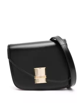 Ferragamo маленькая сумка через плечо Fiamma, черный