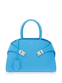 Ferragamo маленькая сумка-тоут Hug, синий