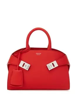 Ferragamo мини-сумка Hug, красный