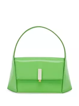 Ferragamo мини-сумка с логотипом, зеленый