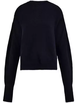 Ferragamo многослойный кашемировый свитер, синий