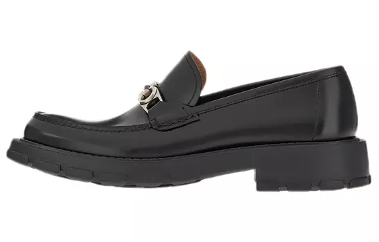 Ботинки Ferragamo Men's Casual Shoes Men Low-Top Black