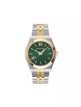 Ferragamo наручные часы Vega New 40 мм, зеленый