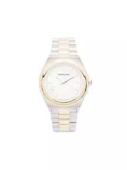 Ferragamo наручные часы Vega Upper East 40 мм, белый