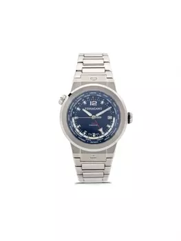 Ferragamo наручные часы WorldTime 43 мм, синий