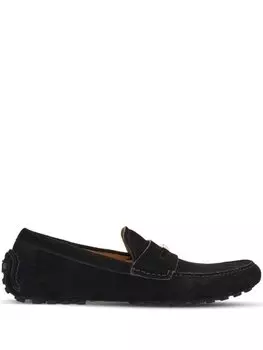 Ferragamo пенни-лоферы, черный