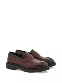Ferragamo пенни-лоферы, красный