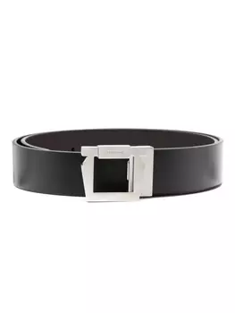 Ferragamo ремень Ганчини двусторонний, черный