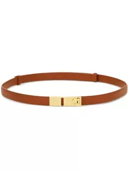 Ferragamo ремень Hug, коричневый