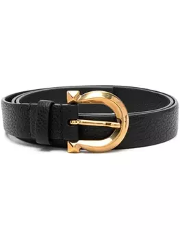 Ferragamo ремень с пряжкой, черный
