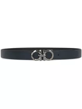 Ferragamo ремень с пряжкой Ганчини, синий