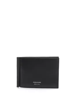 Ferragamo складной кошелек, черный