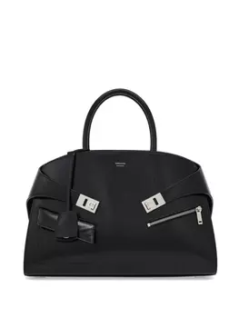 Ferragamo средняя сумочка Hug, черный