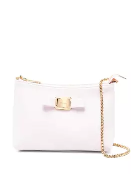 Ferragamo сумка через плечо с декором Gancini, розовый