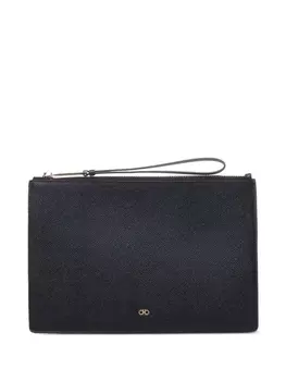 Ferragamo сумка-клатч Gancini, черный