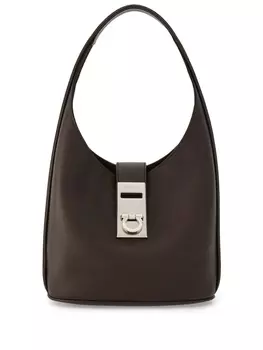 Ferragamo сумка-тоут Hobo среднего размера, коричневый