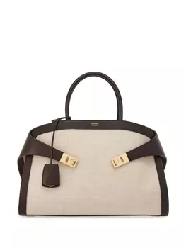 Ferragamo сумка-тоут Hug среднего размера, нейтральный цвет