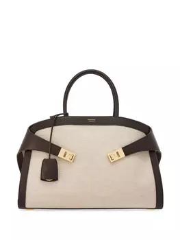 Ferragamo сумка-тоут Hug среднего размера, нейтральный
