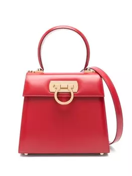 Ferragamo сумка-тоут Iconic Top Handle S, красный