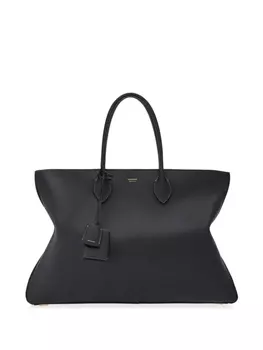 Ferragamo сумка-тоут с логотипом, черный