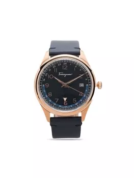 Ferragamo Timeless quartz 40mm, синий
