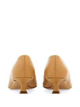 Ferragamo туфли New Vara 40, нейтральный цвет