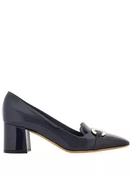 Ferragamo туфли с декором Gancini, синий