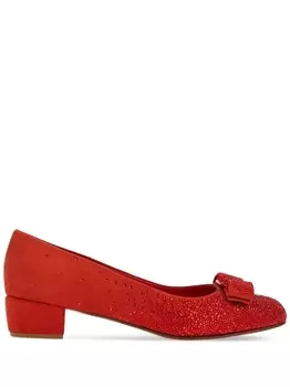 Ferragamo туфли с кристаллами, красный