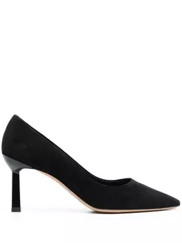 Ferragamo туфли с заостренным носком, черный