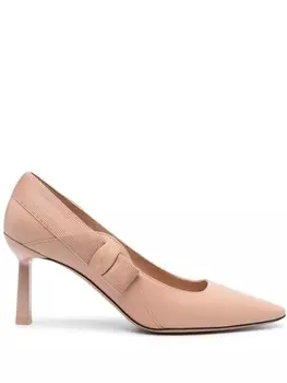 Ferragamo туфли Vissia 70, нейтральный цвет