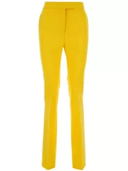 Ferragamo узкие брюки, желтый