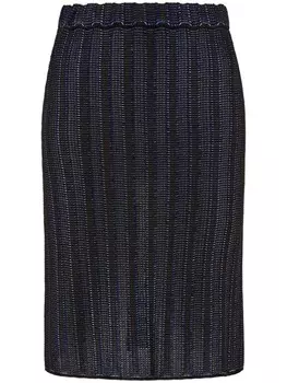 Ferragamo жаккардовая мини-юбка, коричневый