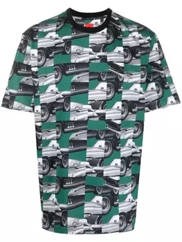 Ferrari футболка с принтом, черный