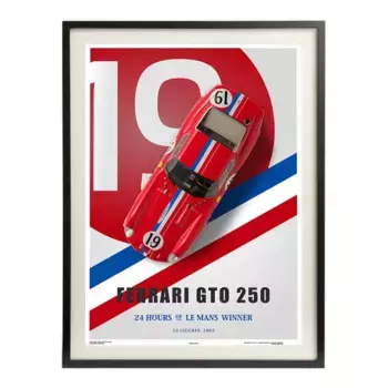 Ferrari GTO Ferrari PSTR Studio Sheet + Marco Thor El Corte Ingls