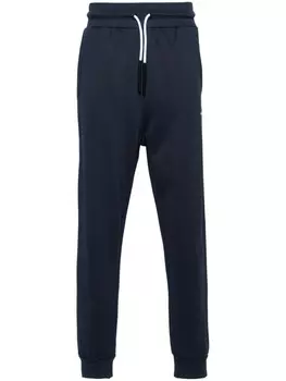 Ferrari спортивные штаны из джерси с логотипом, синий