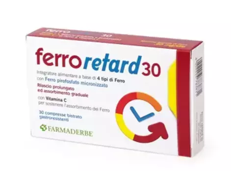 Ферро Ретард 30 таблеток Farmaderbe