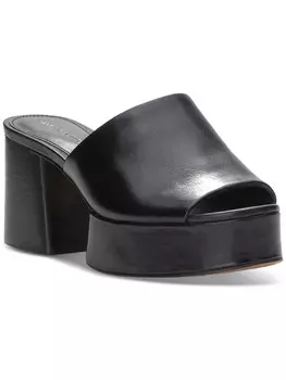 FESHANIA Женские кожаные туфли на каблуке Vince Camuto, черный