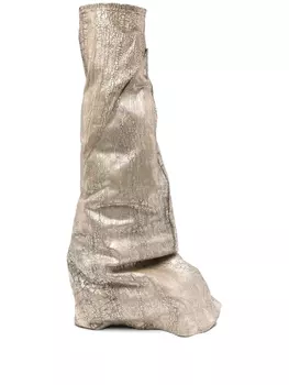Фетиш-сапоги Rick Owens DRKSHDW, золотой