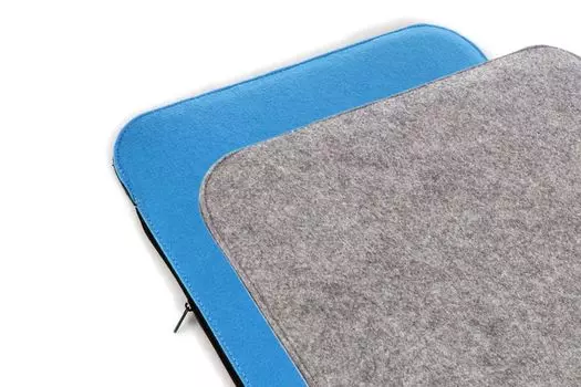 Фетровая подушка для сиденья, 30 мм, квадратная, 35x35 см, подушка для стула, мягкая двухцветная серая подушка для сиденья Luxflair